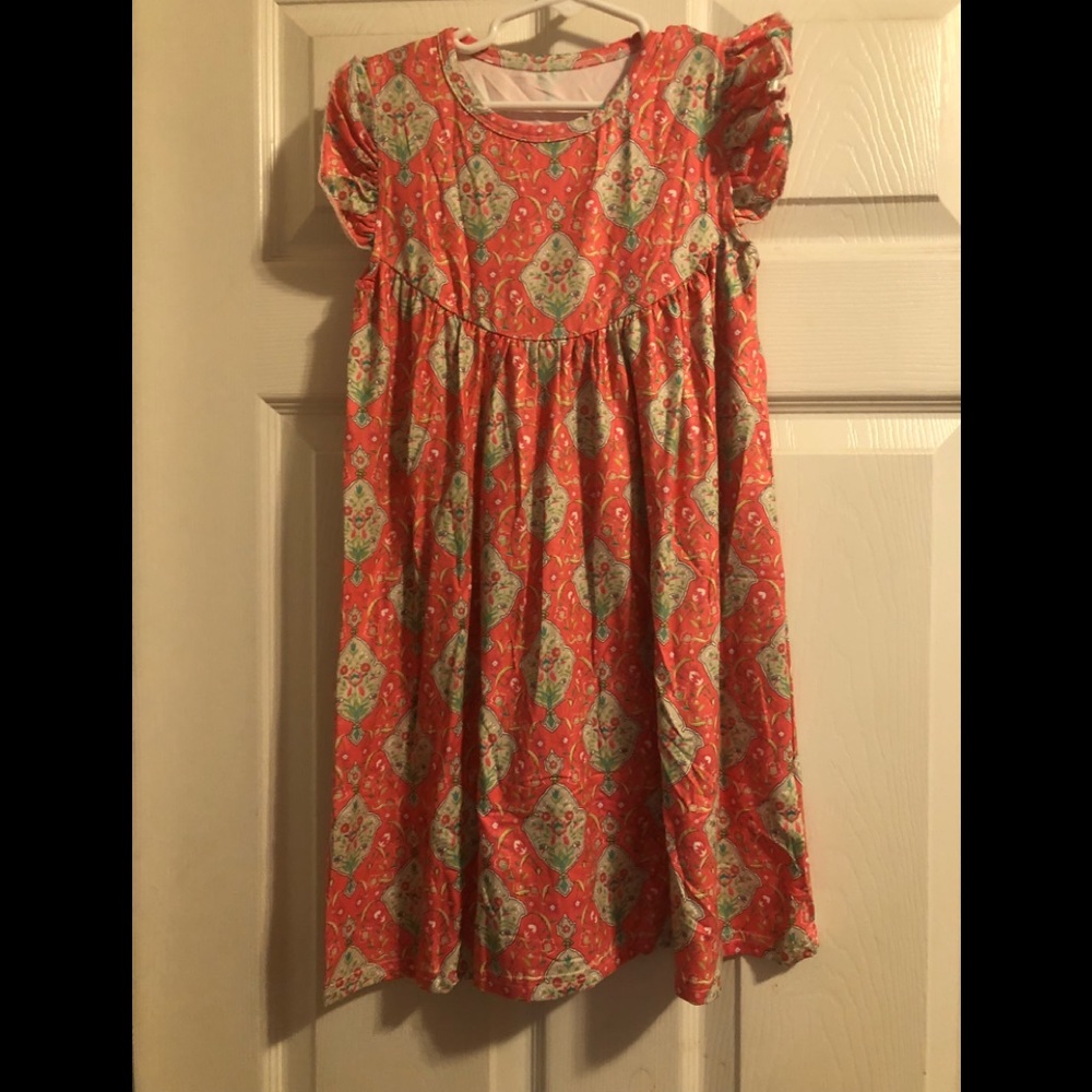 Girls Size 9 milk cotton dress